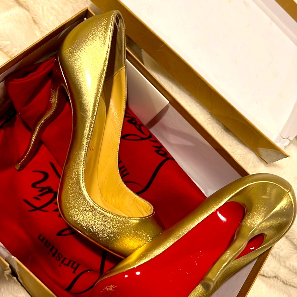 Christian Louboutin Heels worn once
